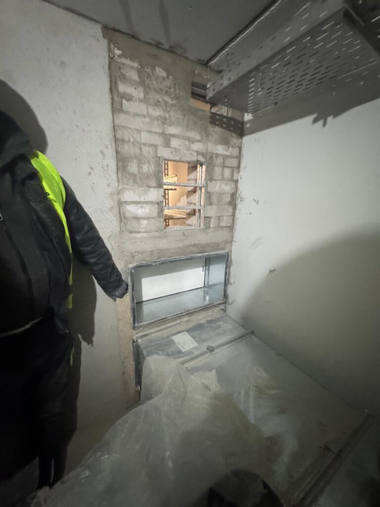 Einbau von Hilti Rahmen