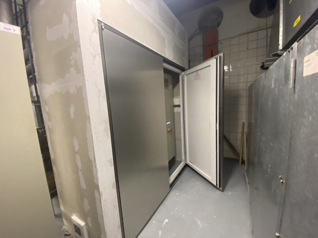 Brandschutztür Offen